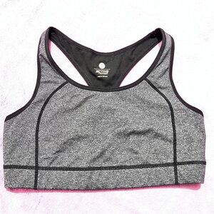 Old Navy Heathered Gray Sports Bra Box OW4: